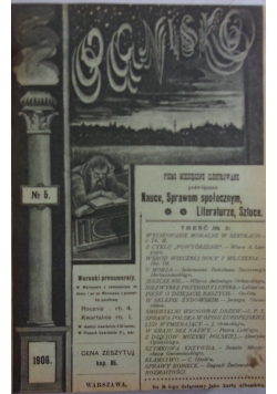 Pismo Miesięczne Ilustrowane ,1906r.