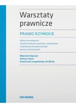 Warszaty prawnicze Prawo rzymskie