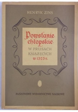 Powstanie chłopskie w Prusach Książęcych w 1525 r.