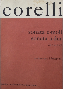 Sonata e moll na skrzypce i fortepian