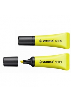 Zakreślacz Neon żółty (10szt) STABILO