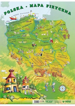 Puzzle - Polska mapa fizyczna