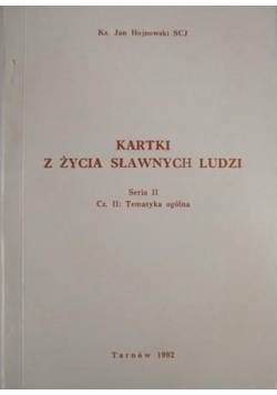 Kartki z życia sławnych ludzi