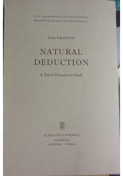 Natural deduction