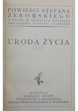 Uroda Życia ,Tom I i II