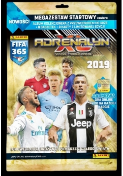 Adrenalyn XL FIFA 365 2019 Megazestaw startowy