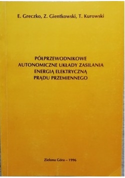 Półprzewodnikowe autonomiczne układy zasilania energią elektryczną prądu przemiennego