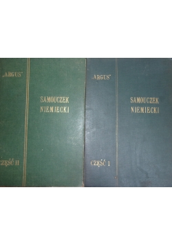 Samouczek Niemiecki I, II, 1916 r.