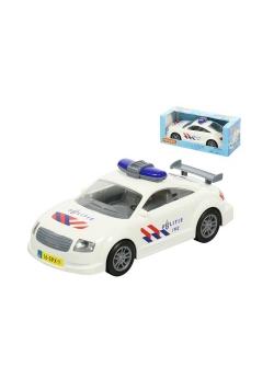 Polizei samochód inercyjny w pudełku
