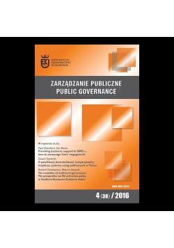 Zarządzanie Publiczne 4(38) 2016