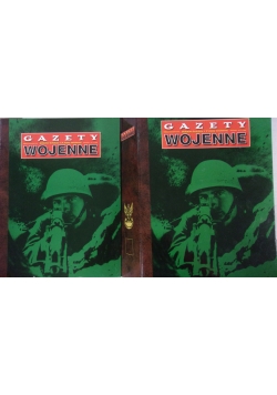 Gazety wojenne ,2 segregatory ,Nr 1-40
