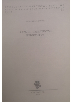 Tablice Pamiątkowe Bydgoszczy
