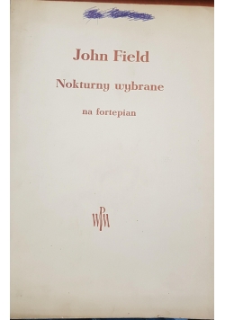 Nokturny wybrane na fortepian
