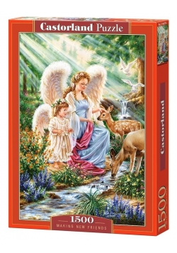 Puzzle 1500 Making new friends CASTOR