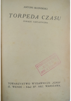 Torpeda czasu, 1924 r.