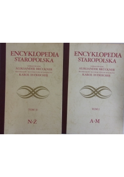 Encyklopedia Staropolska Tom I,II