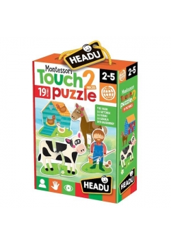 Montessori Pierwsze Puzzle Farma HEADU