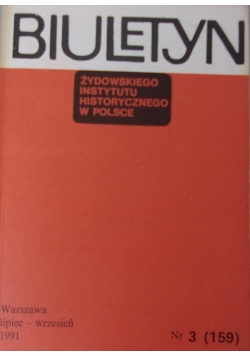 Biuletyn Żydowskiego Instytutu Historycznego w Polsce nr 2