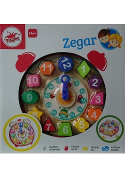Drewniany zegar
