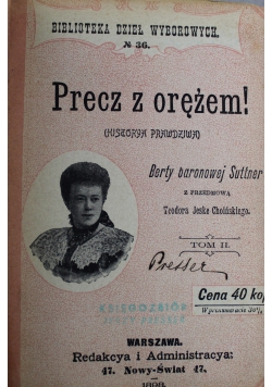 Precz z orężem tom II  1989 r.