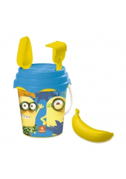 Wiaderko z akcesoriami Minion śr. 17cm