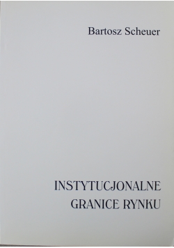 Instytucjonalne granice rynku