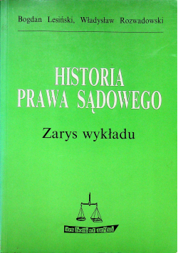 Historia Prawa Sądowego
