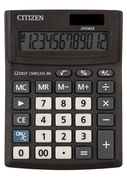 Kalkulator Citizen CMB1201-BK 12-cyfrowy czarny