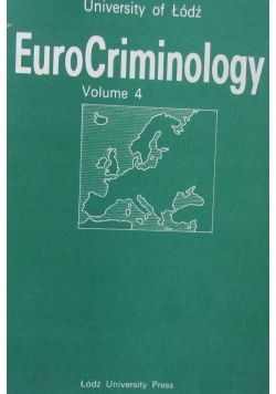 Euro criminology  volume 4