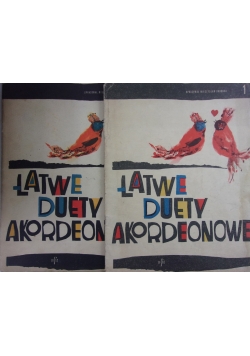 Łatwe duety akordeonowe, tom 1-2