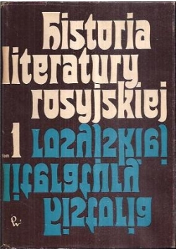 Historia literatury rosyjskiej Tom I