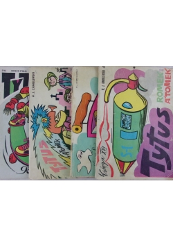 Tytus Romek I Atomek, księga XI, XVI,XIV,XX , zestaw 4 komiksów