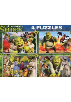 Puzzle Dreamworks: Shrek 2x20+2x60