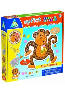 Wyklejanki dla najmłodszych - Zwierzęta z ZOO