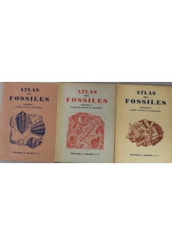 Atlas des Fossiles fascicule od I do III