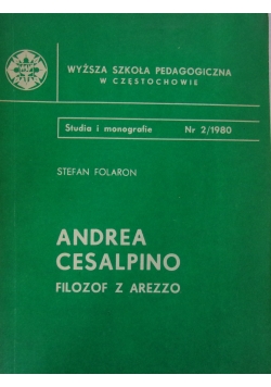 Andrea Cesalpino filozof z Arezzo