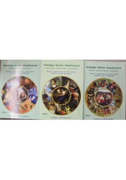 Antologia tekstów filozoficznych  3 tomy