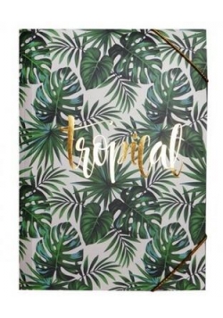 Teczka A4 Liście Tropical