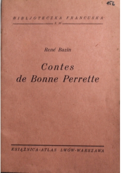 Contes de Bonne Perrette 1936 r.