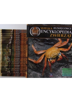 Wielka encyklopedia zwierząt,zestaw  27 książek