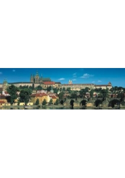 Puzzle 1000 Panoramic Zamek w Pradze DINO
