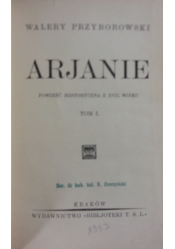 Arjanie, 2 tomy, ok. 1930 r.