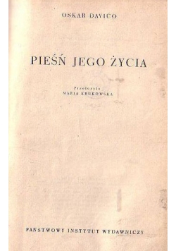 Pieśń jego życia