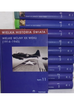 Wielka Historia Świata ,Zestaw 10 książek