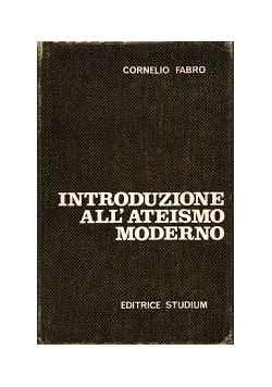 Introduzione All'Ateismo Moderno