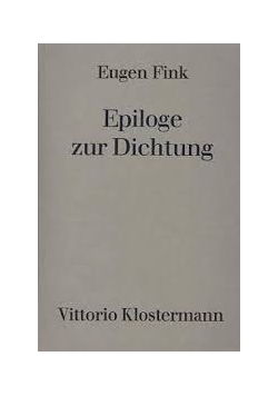 Epiloge zur Dichtung