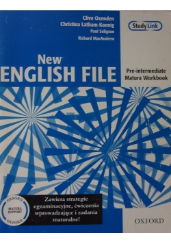 New English File. Pre-Intermediate Matura Workbook
