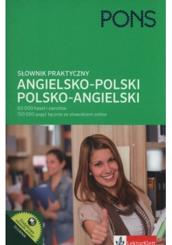 Słownik praktyczny angielsko-polski polsko-angielski.
