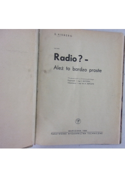 Radio?..
