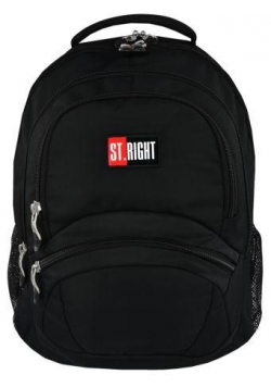 Plecak 4-komorowy Spine-Friendly Black